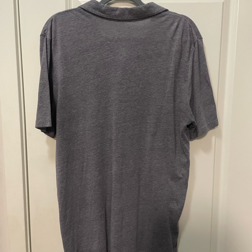 Hurley Men's Charcoal Polo Shirt - Picture 2 of 3